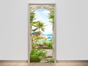 נוף עם פלמינגו