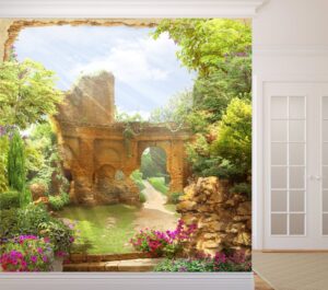 מבנה ישן בטבע