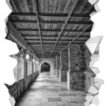 מדבקת חור מסדרון