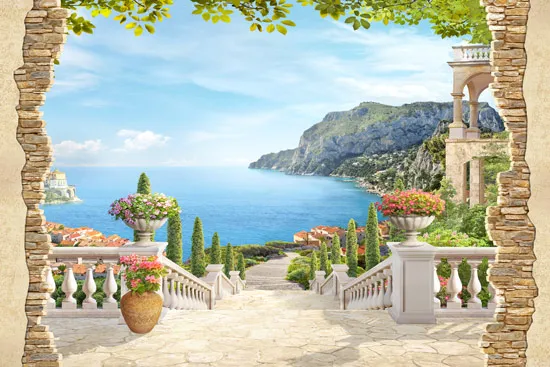 חור עם מרפסת תלת מיימדית