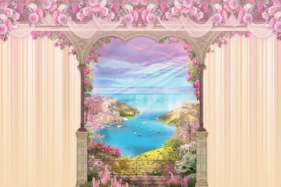 קיר יפיפה עם חלון