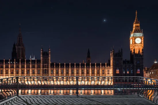 מרפסת עם נוף אל הביגבן שבלונדון