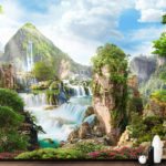 טפט הרים ומפלים