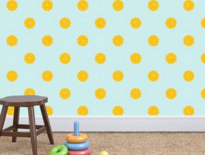 טפט שמשות קטנות מחייכות