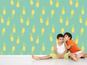 טפט מדבקת טפט עם אננסים