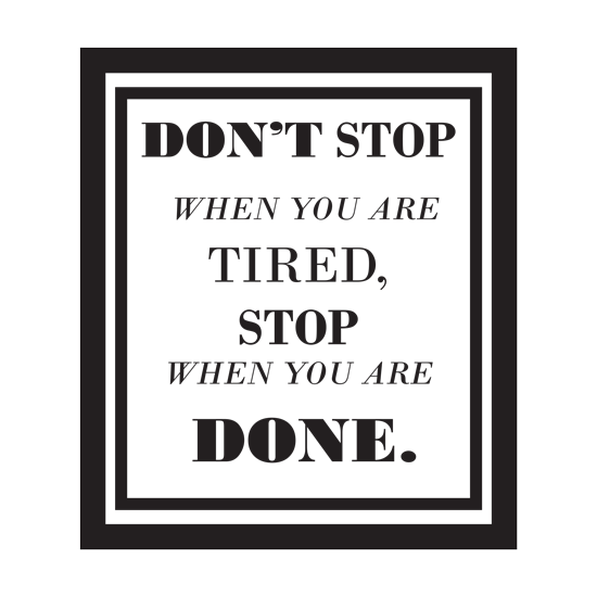 מדבקת קיר משפט מוטיבציה