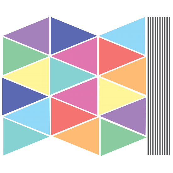 דגלים צבעונים עם שם