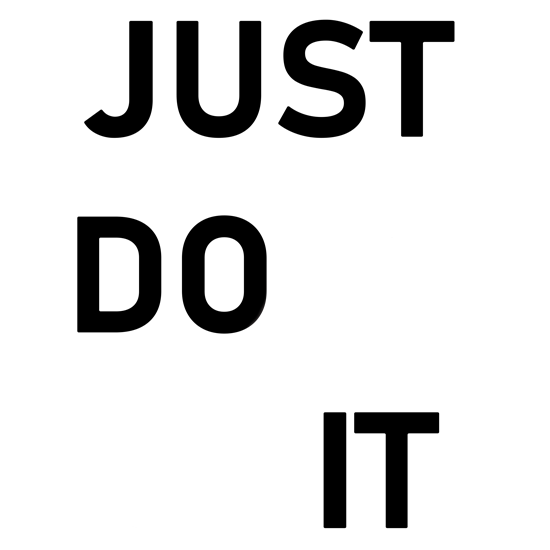 מדבקת קיר Don't quit