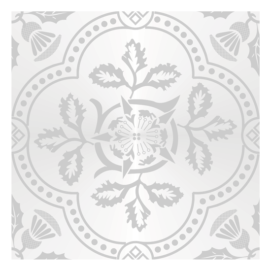 מדבקות קיר לאריחים בסגנון יווני לבן