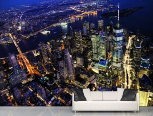 טפט | אורות הלילה בניו-יורק