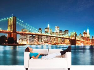 טפט | עיר יפיפיה מנצנצת בלילה