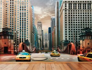 טפט | רחוב עם מוניות