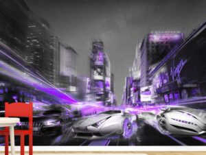 טפט | מכוניות מגניבות עם אש סגולה