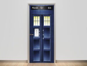 טפט | טפט לדלת | police box