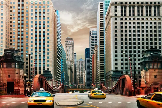 טפט | רחוב עם מוניות