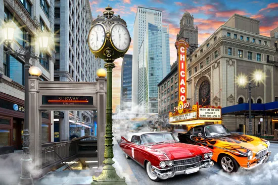 טפט | מכוניות מרוץ בעיר