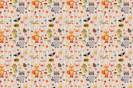 טפט | חיות צבעוניות