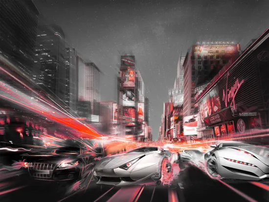 טפט | מכוניות מגניבות עם אש אדומה