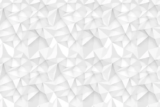 טפט | צורות קטנות תלת מימדיות בצבע לבן