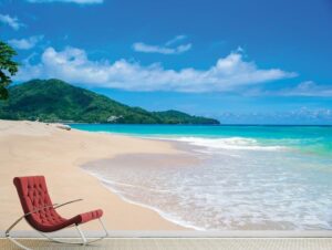 טפט | חוף ים באי בודד