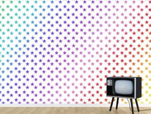 טפט | כוכבים קטנים בצבעי הקשת