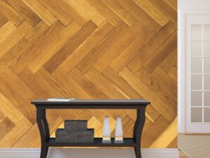 טפט | פרקט עץ זיגזג