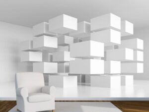 טפט | קוביות תלת מימדיות