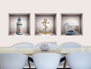 מדבקות קיר | נישות ים