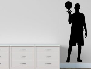 מדבקת קיר | כדורסל