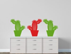 מדבקות קיר | קקטוסים