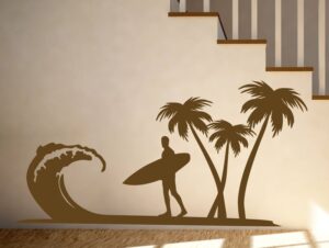 מדבקת קיר | חוף ים