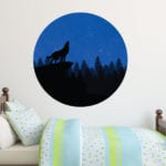 מדבקת קיר | זאב יפיפה