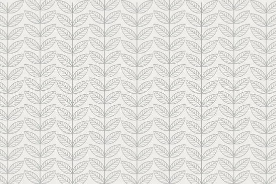 טפט | עלים בגוון אפורים