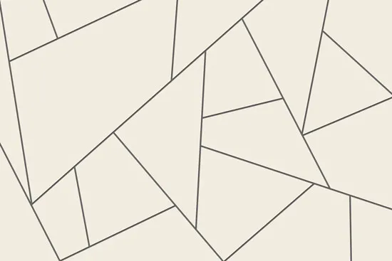 טפט | חיתוכי צורות גאומטריות בצבע בז'