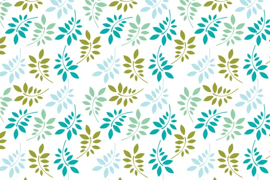 טפט | עלים בגווני ירוק