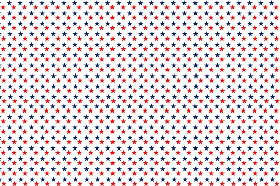 טפט | כוכבים באדום וכחול