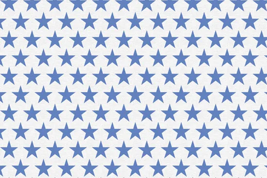 טפט | כוכבים כחולים