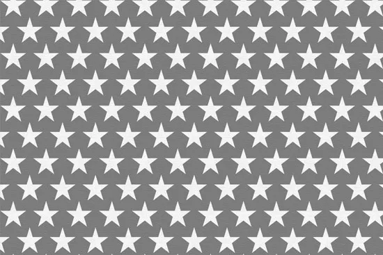 טפט | כוכבים לבנים על רקע אפור