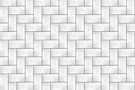 טפט | פרקט זיגזג לבן