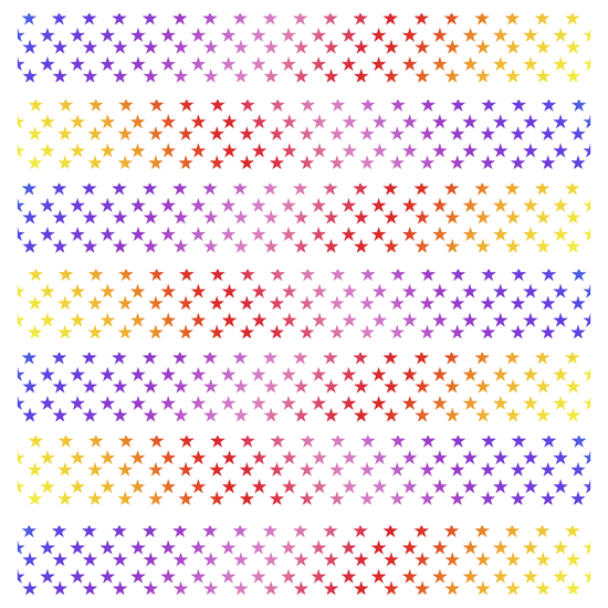 בורדר | כוכבים ססגוניים