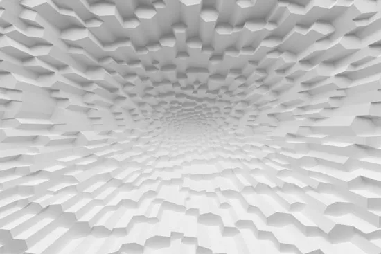 טפט | שקע צורות תלת מימדיות