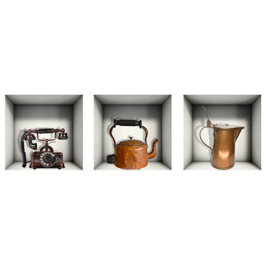 מדבקת נישת חלון עם זברות בשקיעה