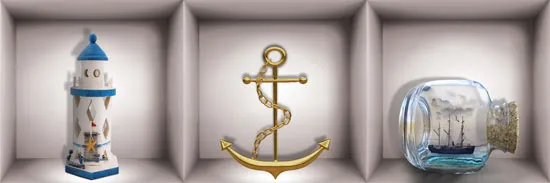 מדבקות קיר | נישות ים