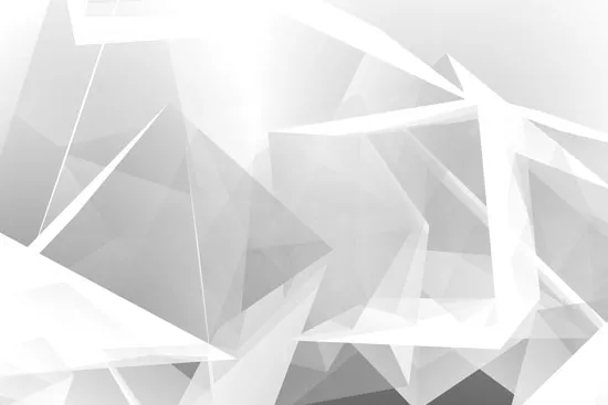 טפט | צורות זכוכית בגוון אפור לבן