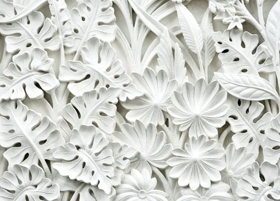 טפט | פרחים תלת מימדיים