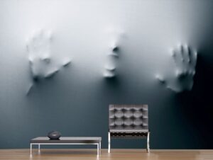 מדבקת טפט | פנים בקיר