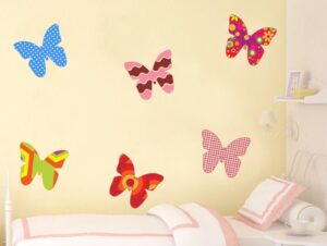 סט מדבקות | פרפרים חגיגיים