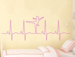 מדבקת קיר | בלרינה