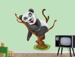 מדבקת קיר | פנדה עצלן