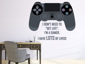 מדבקת קיר | גיימרים